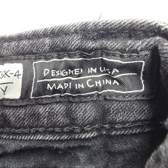 Miss Me Jeans Womens 28 Gray Skinny Stretch Denim Griffith Park JPD1003SK-4 - Picture 7 of 16